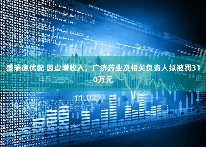 盛瑞德优配 因虚增收入，广济药业及相关负责人拟被罚310万元
