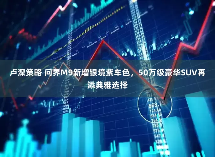 卢深策略 问界M9新增银境紫车色，50万级豪华SUV再添典雅选择